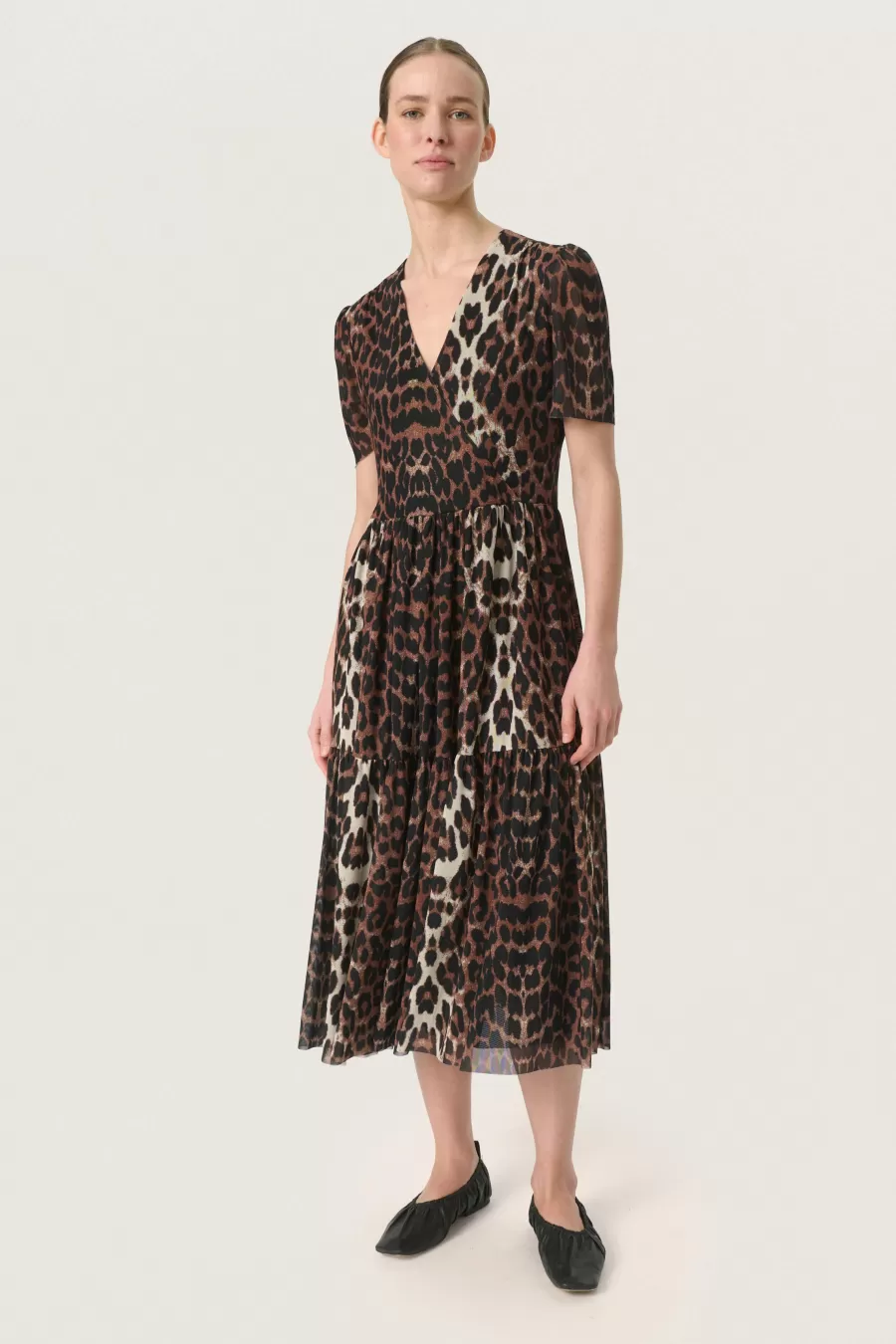 Soaked in Luxury SLAldora Leopard Dress | Occasionwear | Dresses