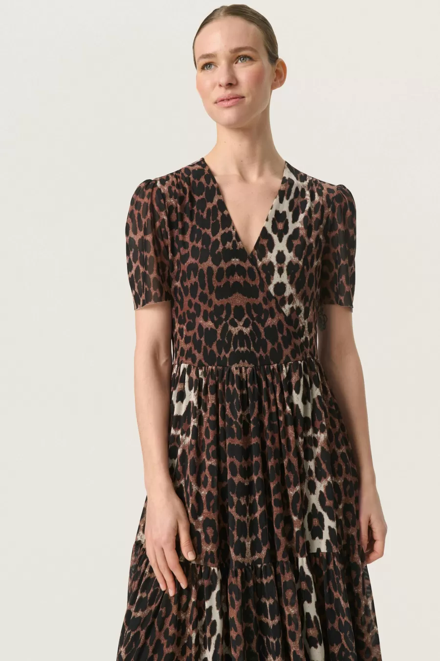 Soaked in Luxury SLAldora Leopard Dress | Occasionwear | Dresses