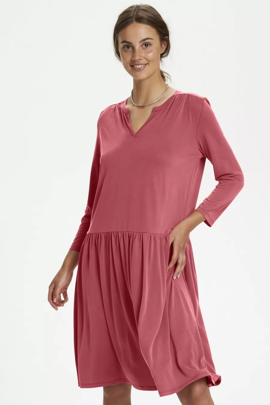 Soaked in Luxury SLAnitra Jersey Dress | Dresses
