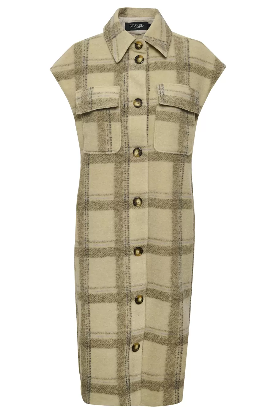 Soaked in Luxury SLCookie Warm waistcoat | Wool Edit | Jackets & Coats
