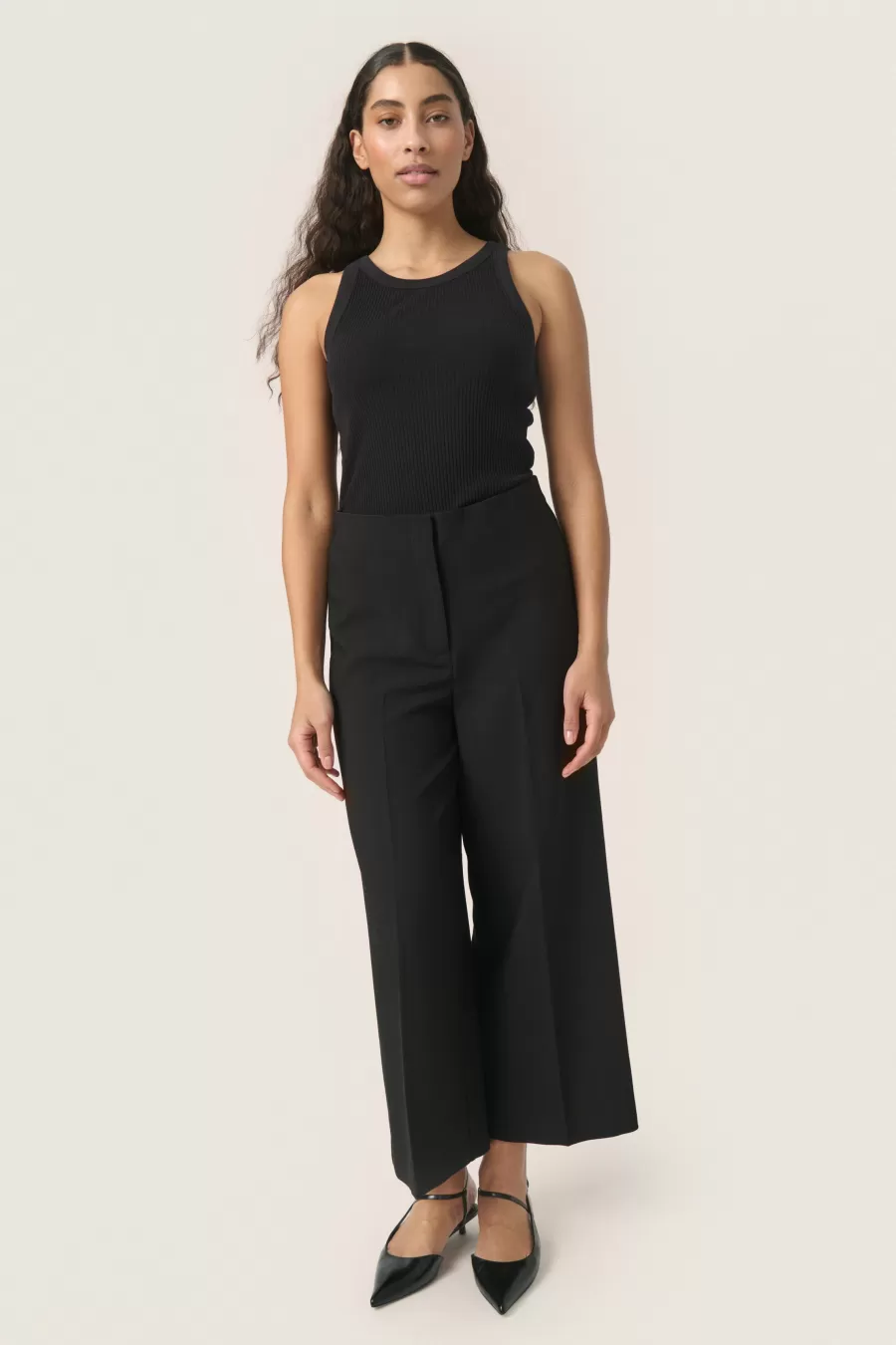 Soaked in Luxury SLCorinne Cropped Trousers | Pants