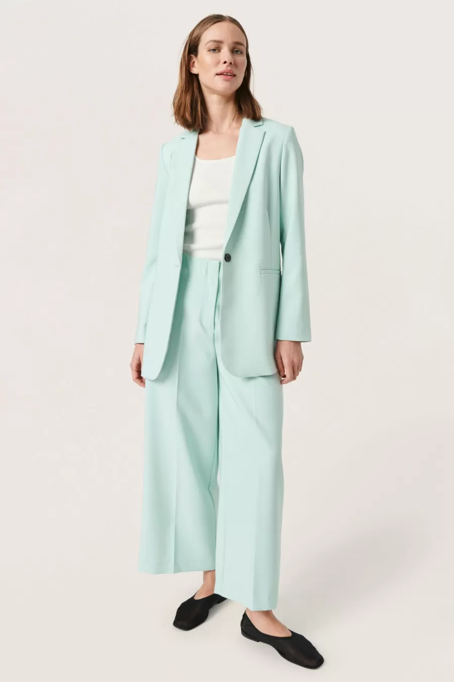Soaked in Luxury SLCorinne Cropped Trousers | Pants