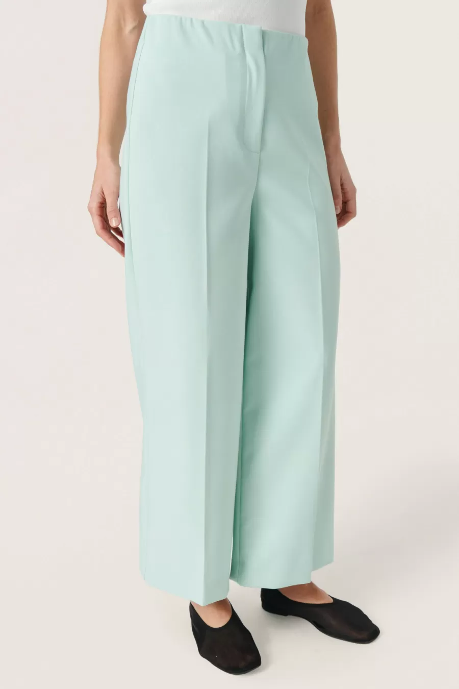 Soaked in Luxury SLCorinne Cropped Trousers | Pants