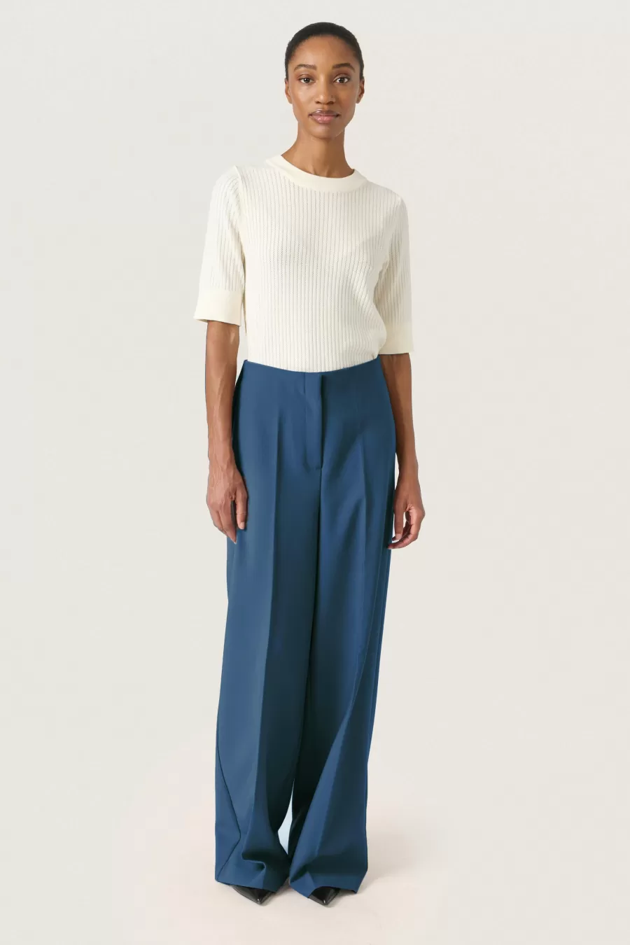 Soaked in Luxury SLCorinne Wide Trousers | Pants | Holiday Bliss