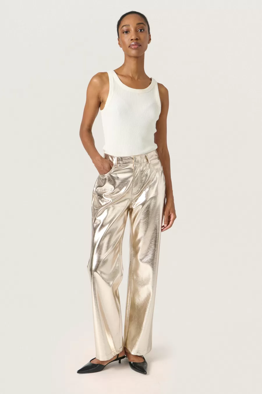 Soaked in Luxury SLDanila Trousers | Holiday Bliss | Occasionwear