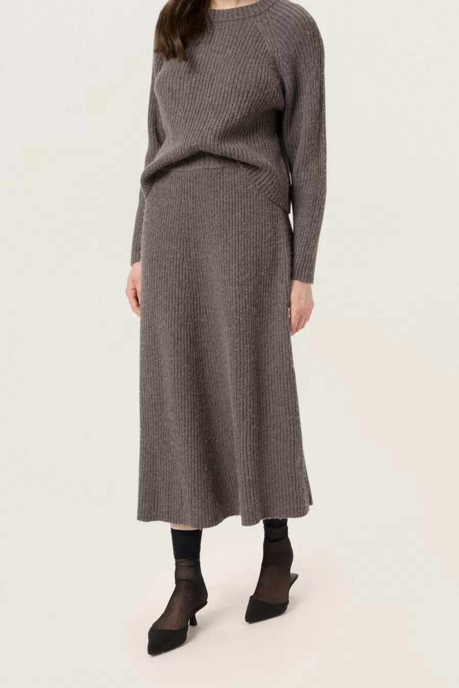 Soaked in Luxury SLDitta Skirt | Holiday Bliss | Wool Edit