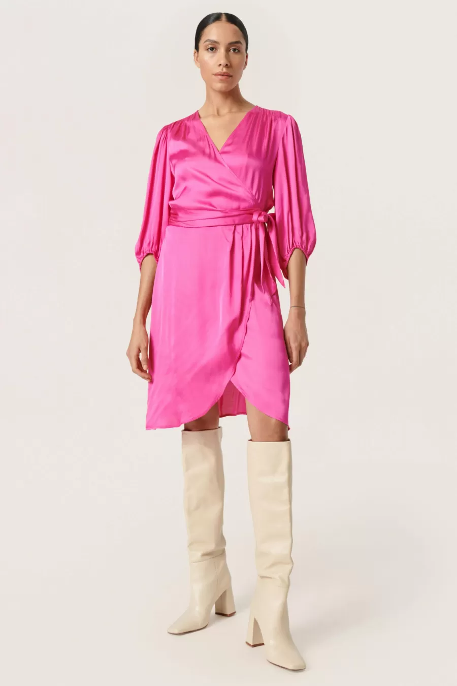 Soaked in Luxury SLEline Dress | Dresses