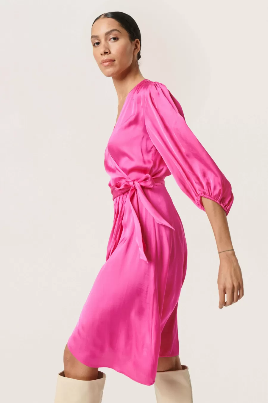 Soaked in Luxury SLEline Dress | Dresses