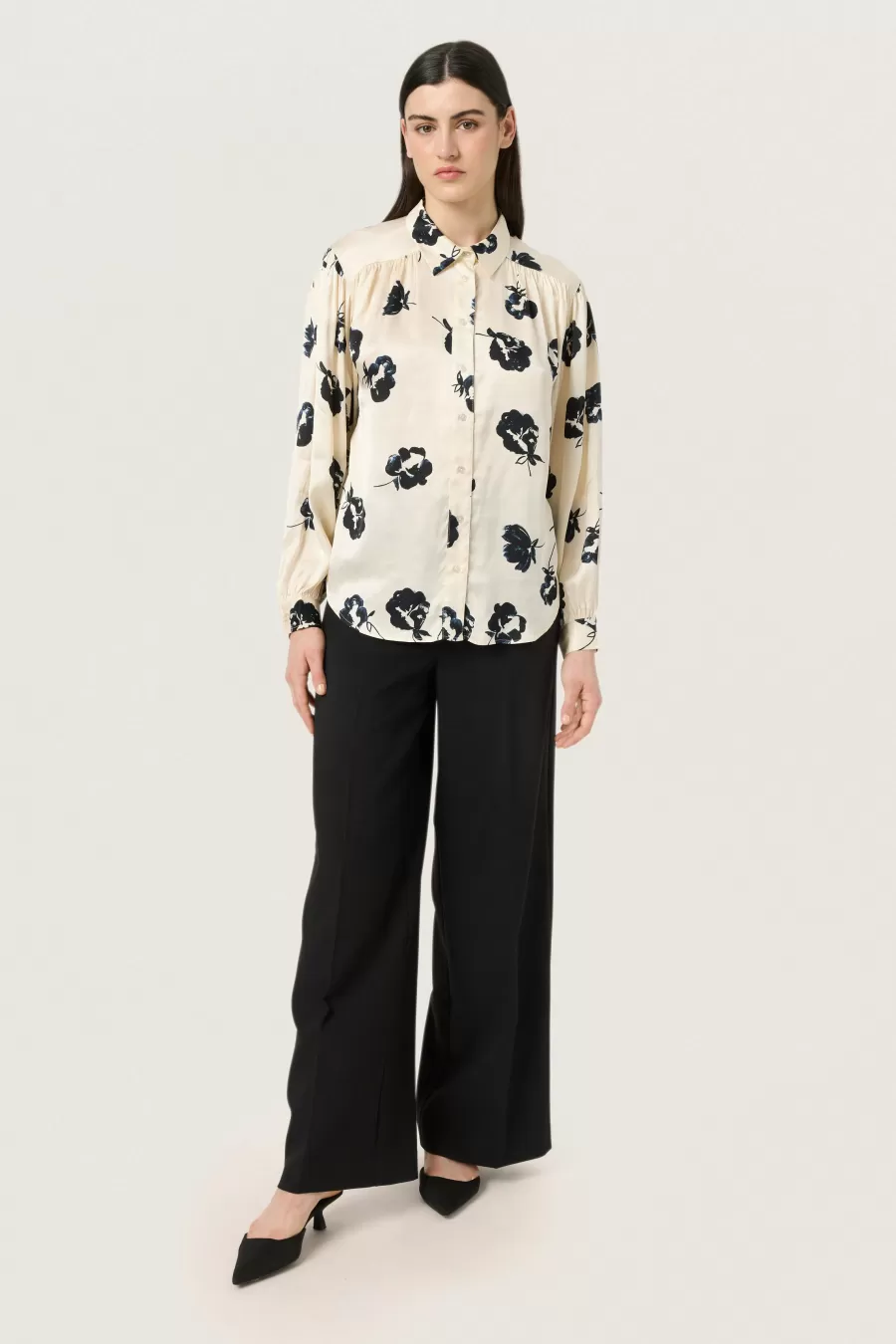 Soaked in Luxury SLErwina Shirt | Holiday Bliss | Shirts & Blouses