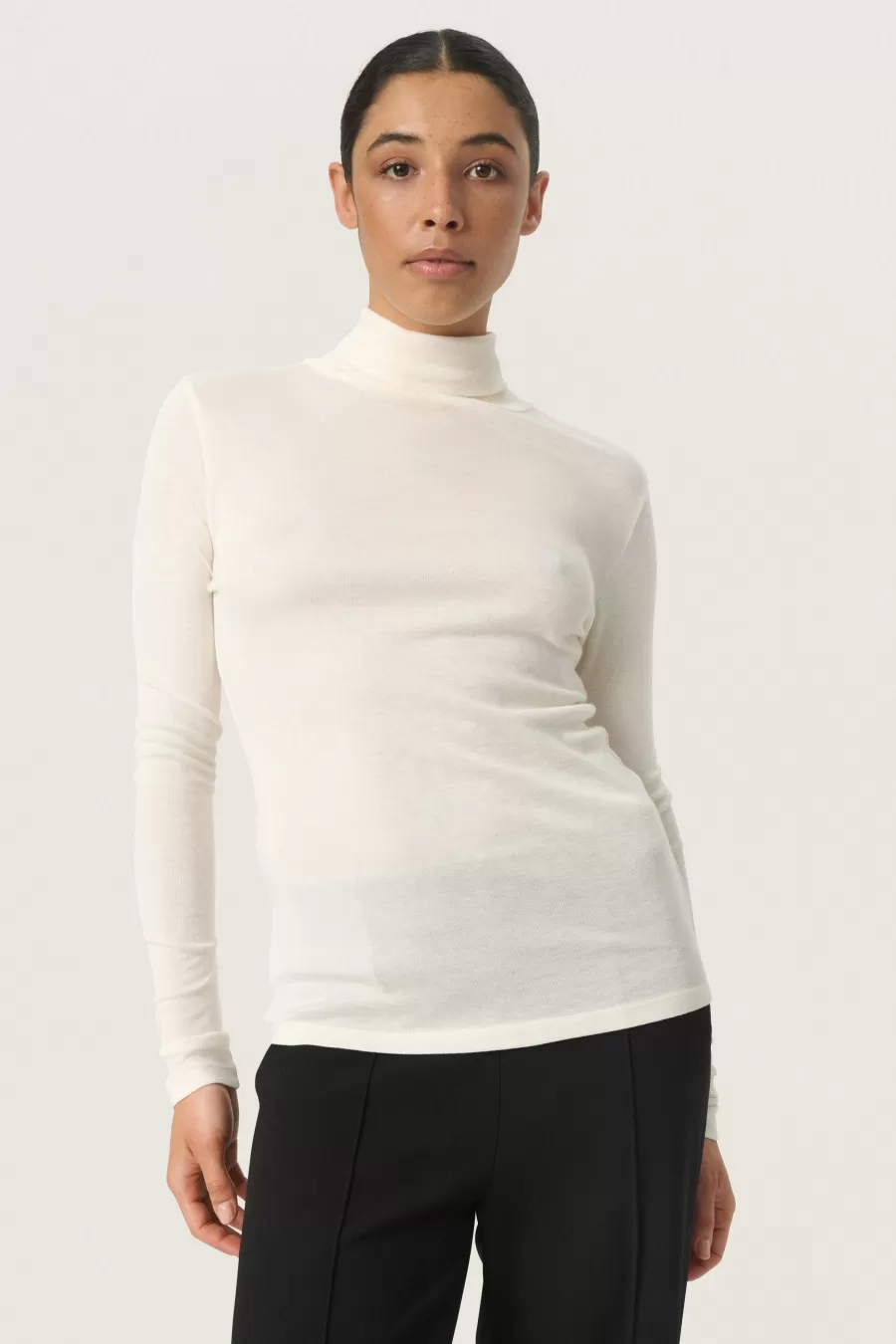 Soaked in Luxury SLFauna T-shirt | Wool Edit | Transeasonal Edit