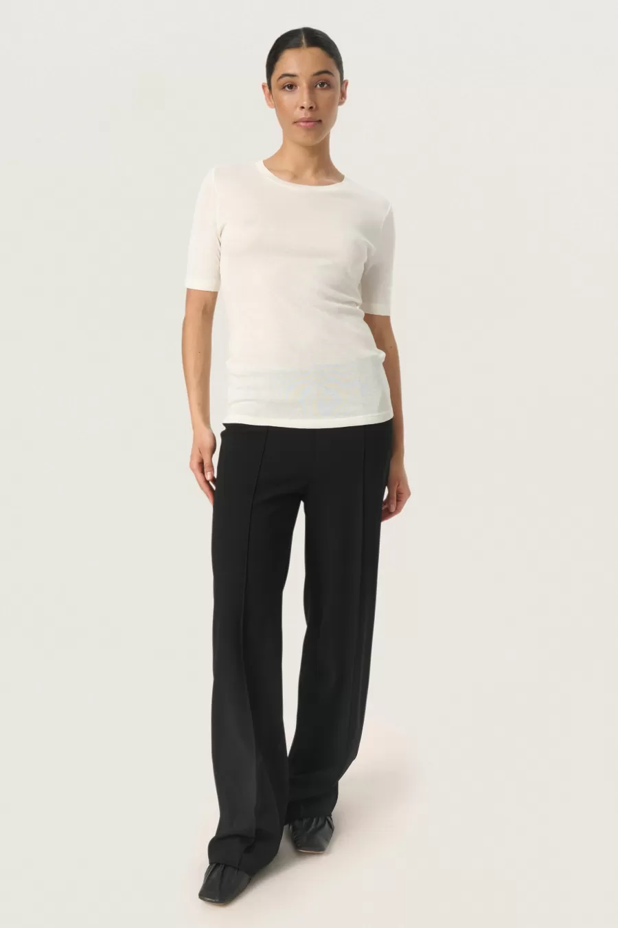 Soaked in Luxury SLFauna T-shirt | Wool Edit | T-shirts & Tops