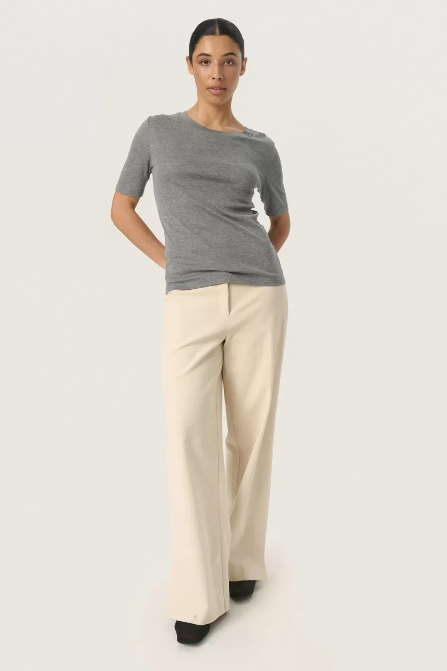 Soaked in Luxury SLFauna T-shirt | Wool Edit | T-shirts & Tops