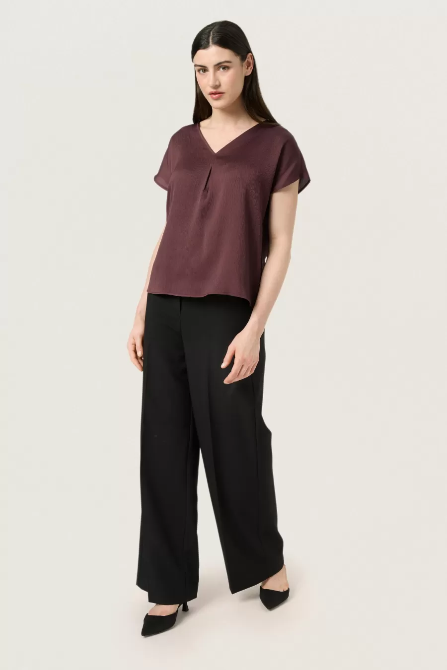Soaked in Luxury SLIoana Blouse | Holiday Bliss | Shirts & Blouses