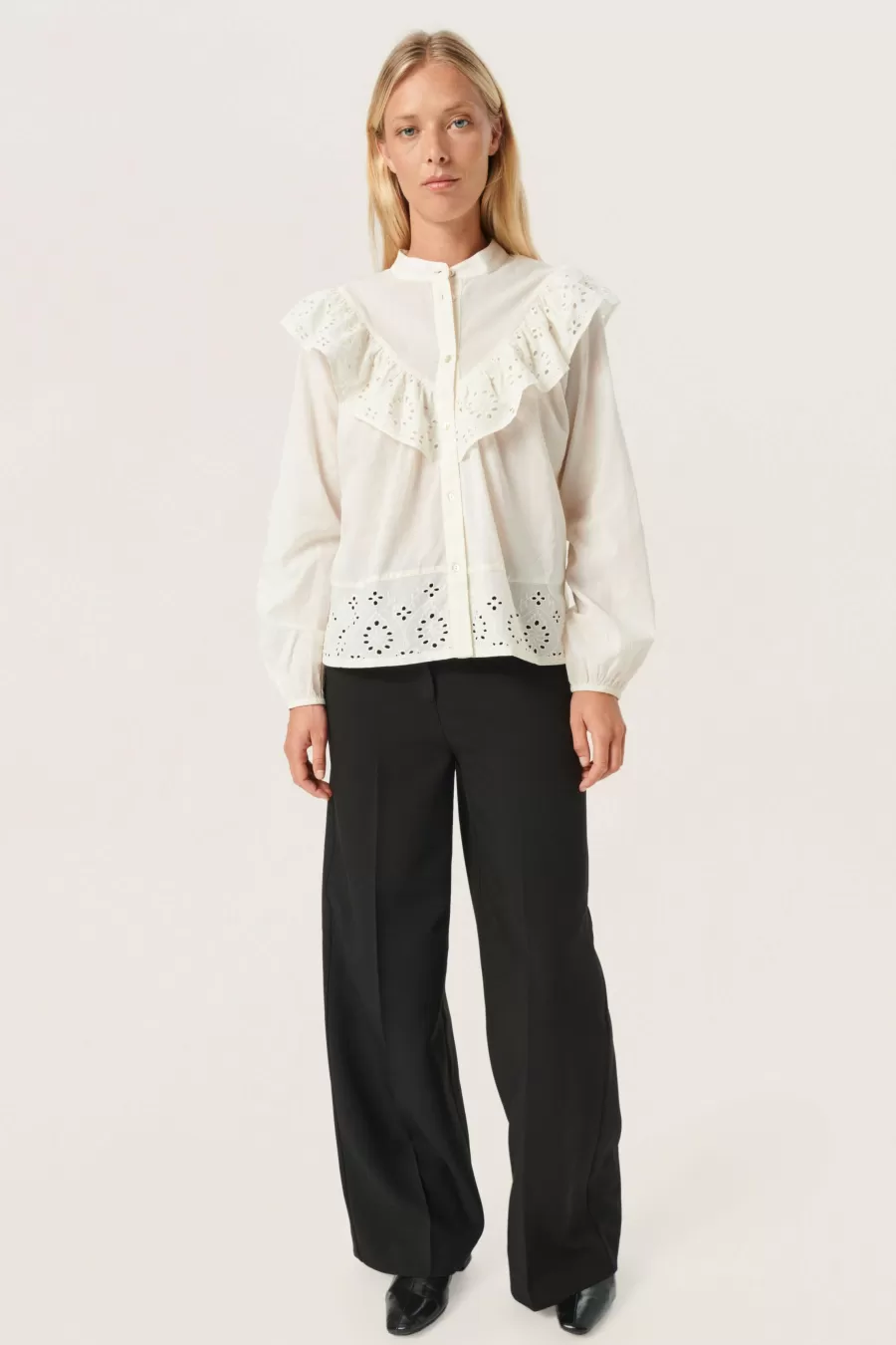 Soaked in Luxury SLIrim Shirt | Shirts & Blouses