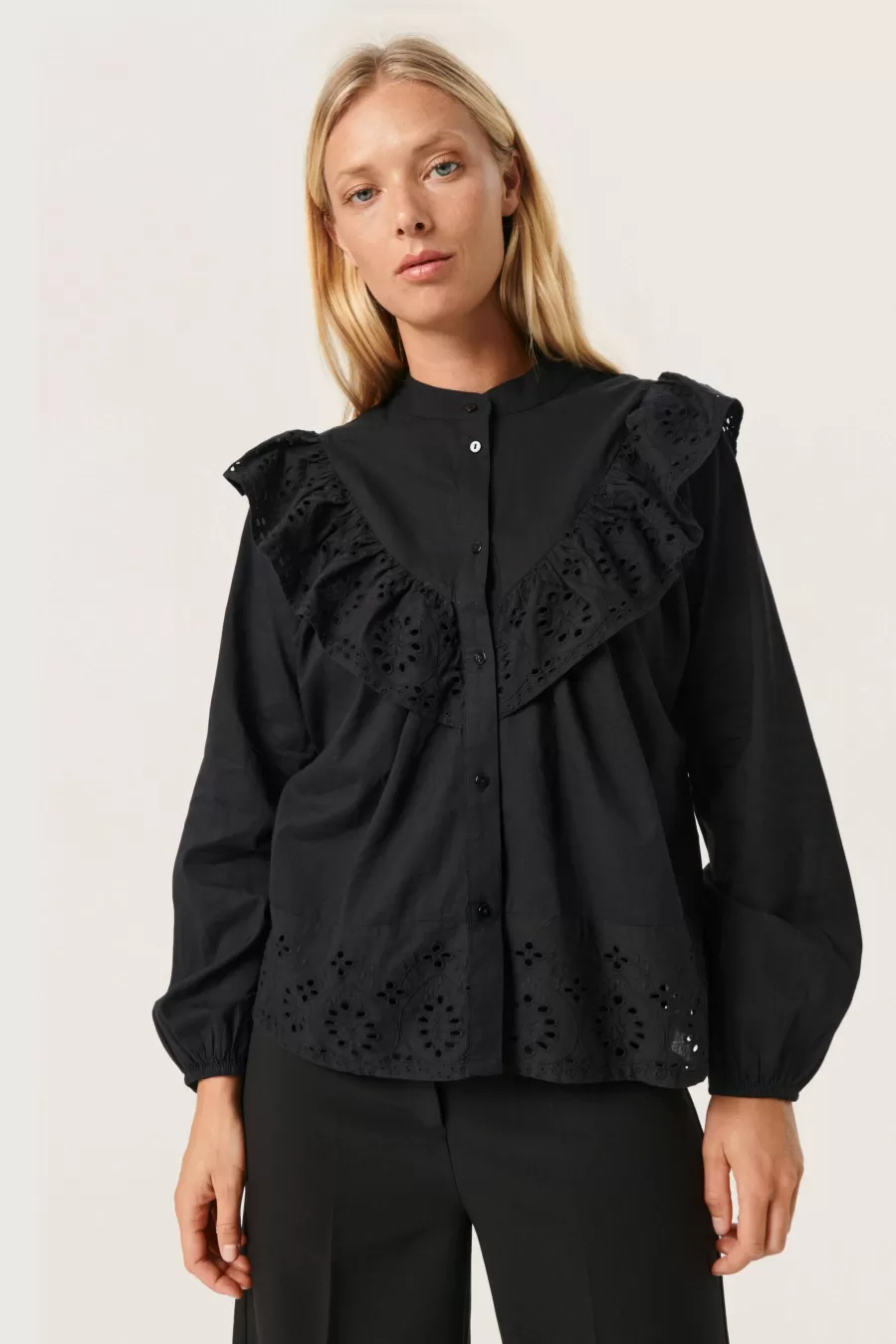 Soaked in Luxury SLIrim Shirt | Shirts & Blouses