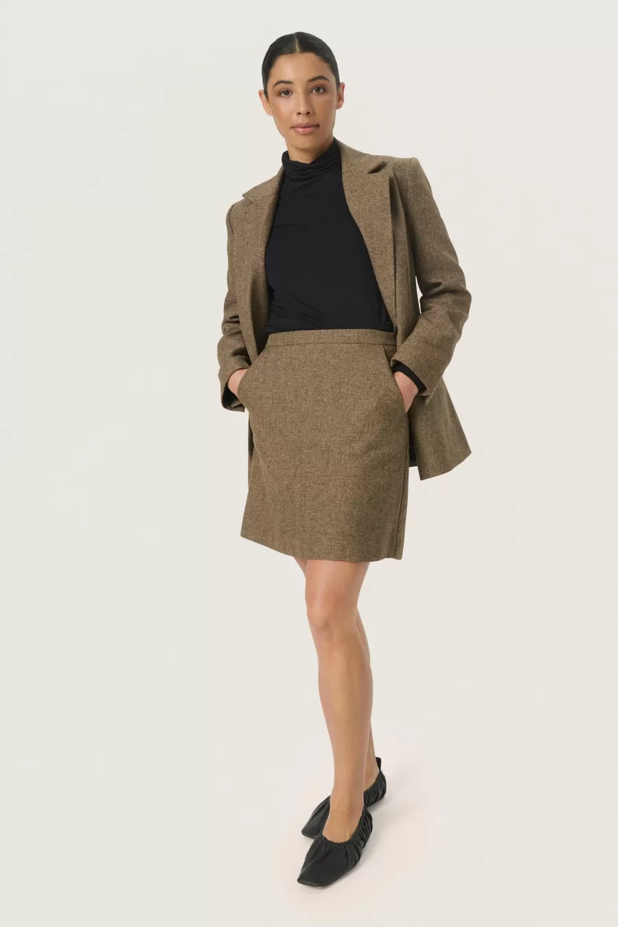 Soaked in Luxury SLKhaia Skirt | Occasionwear | Suiting