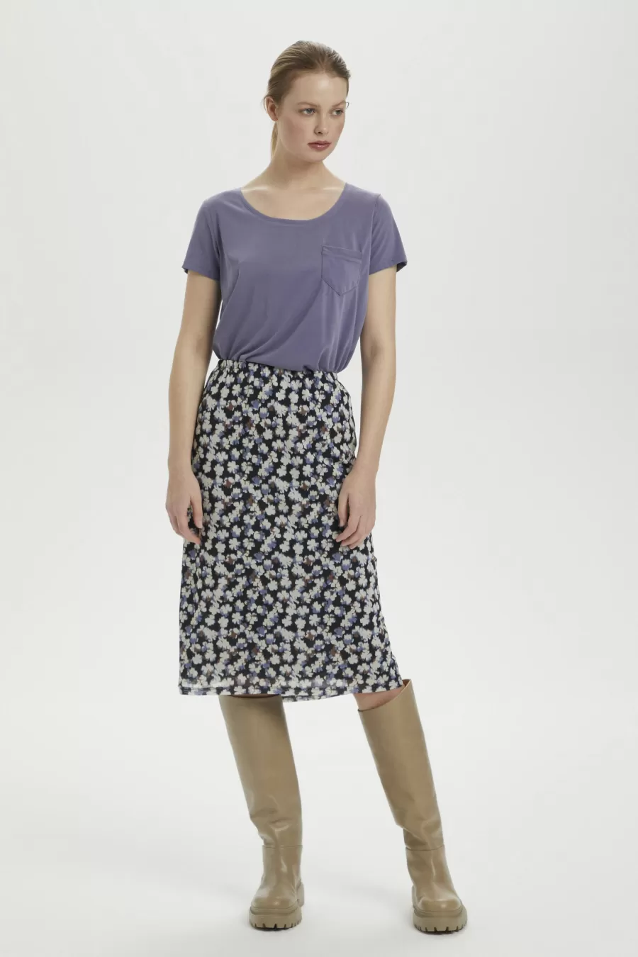 Soaked in Luxury SLLettice Skirt | Skirts
