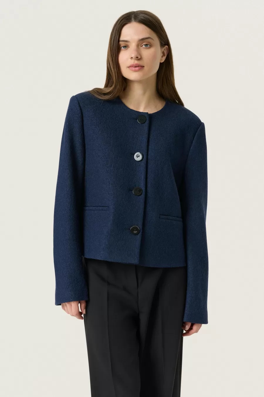 Soaked in Luxury SLLilith Outerwear | Wool Edit | Jackets & Coats