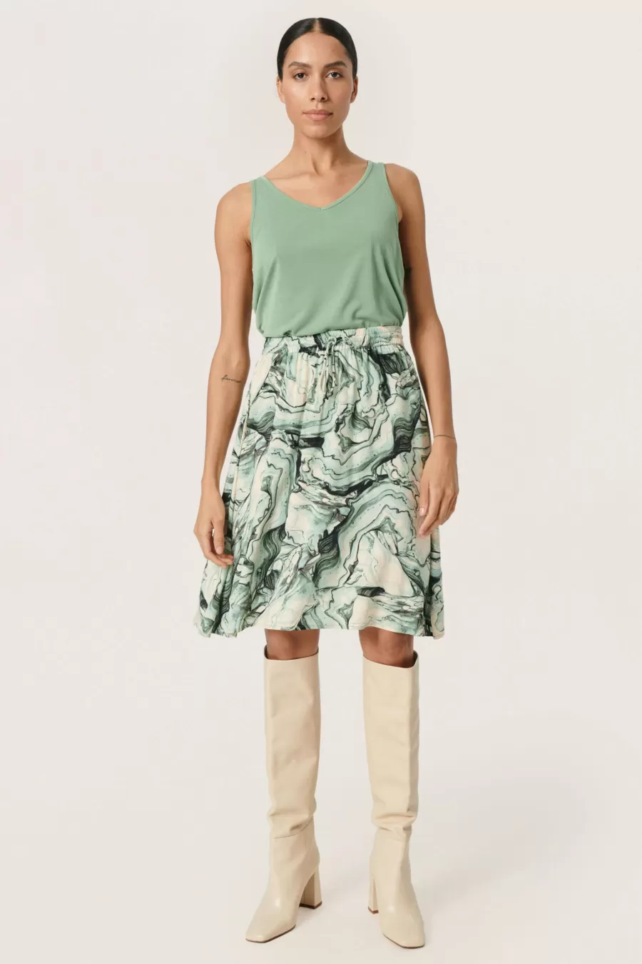 Soaked in Luxury SLLivinna Skirt | Skirts