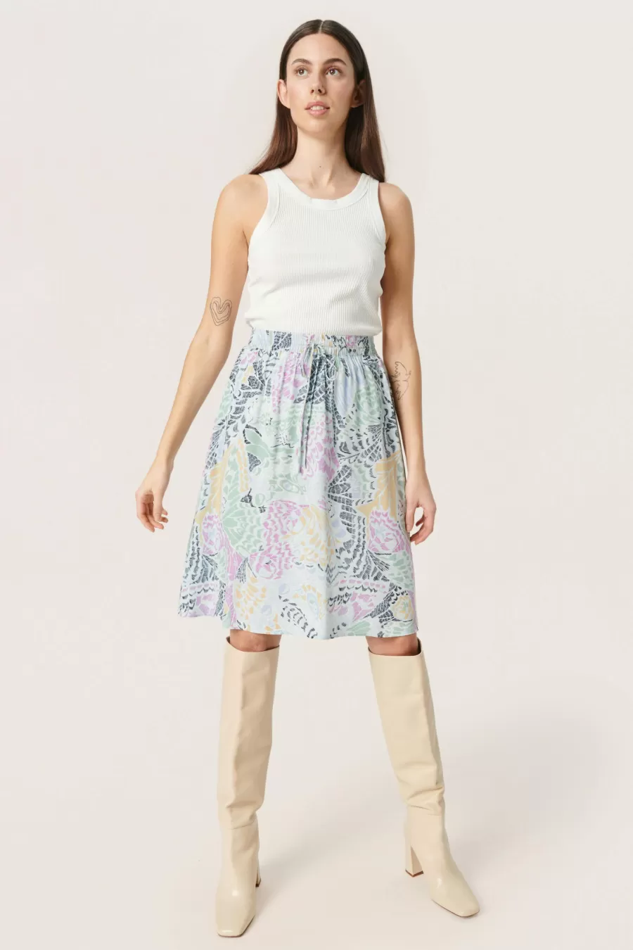 Soaked in Luxury SLLivinna Skirt | Skirts