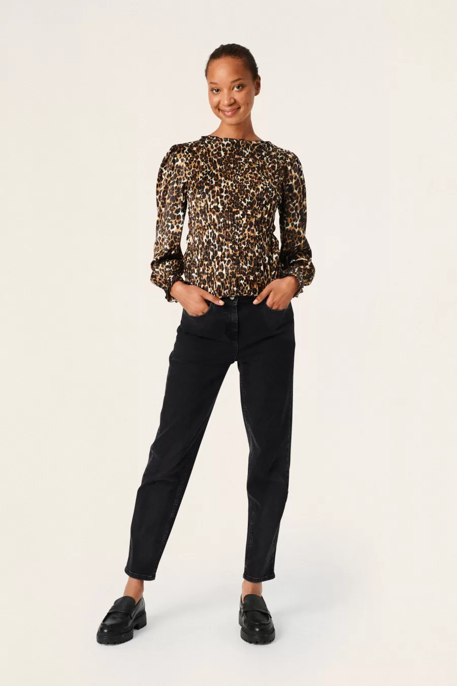 Soaked in Luxury SLMarge Blouse | Shirts & Blouses
