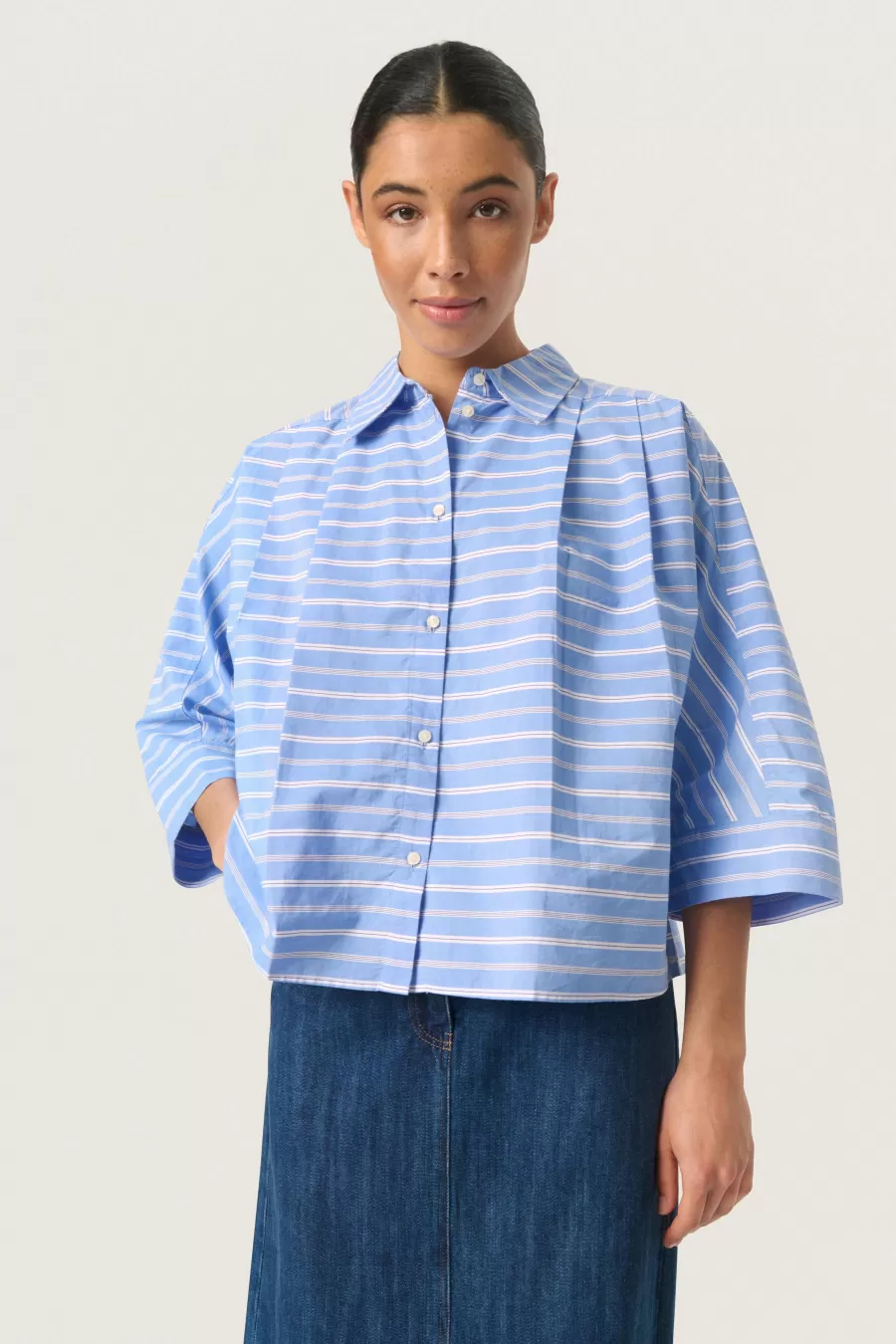 Soaked in Luxury SLMerona Shirt | Transeasonal Edit | Shirts & Blouses
