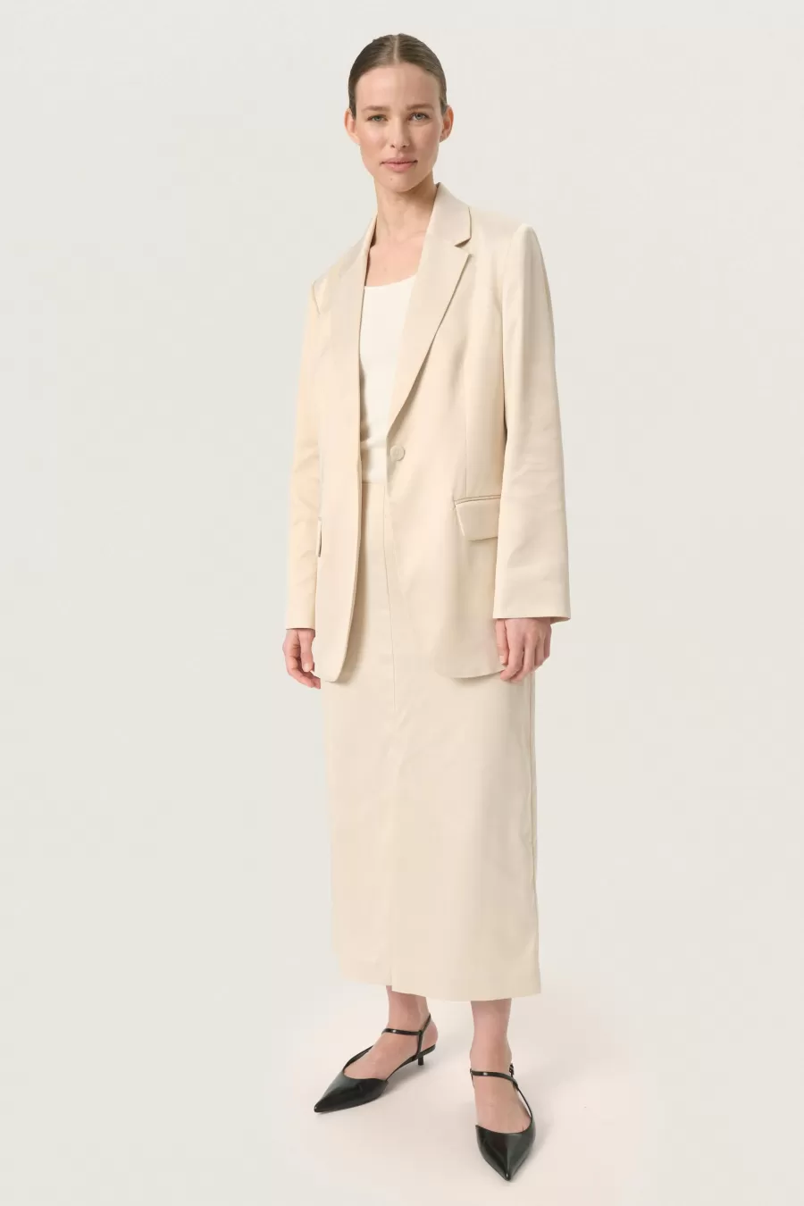 Soaked in Luxury SLMicaela Skirt | Occasionwear | Suiting