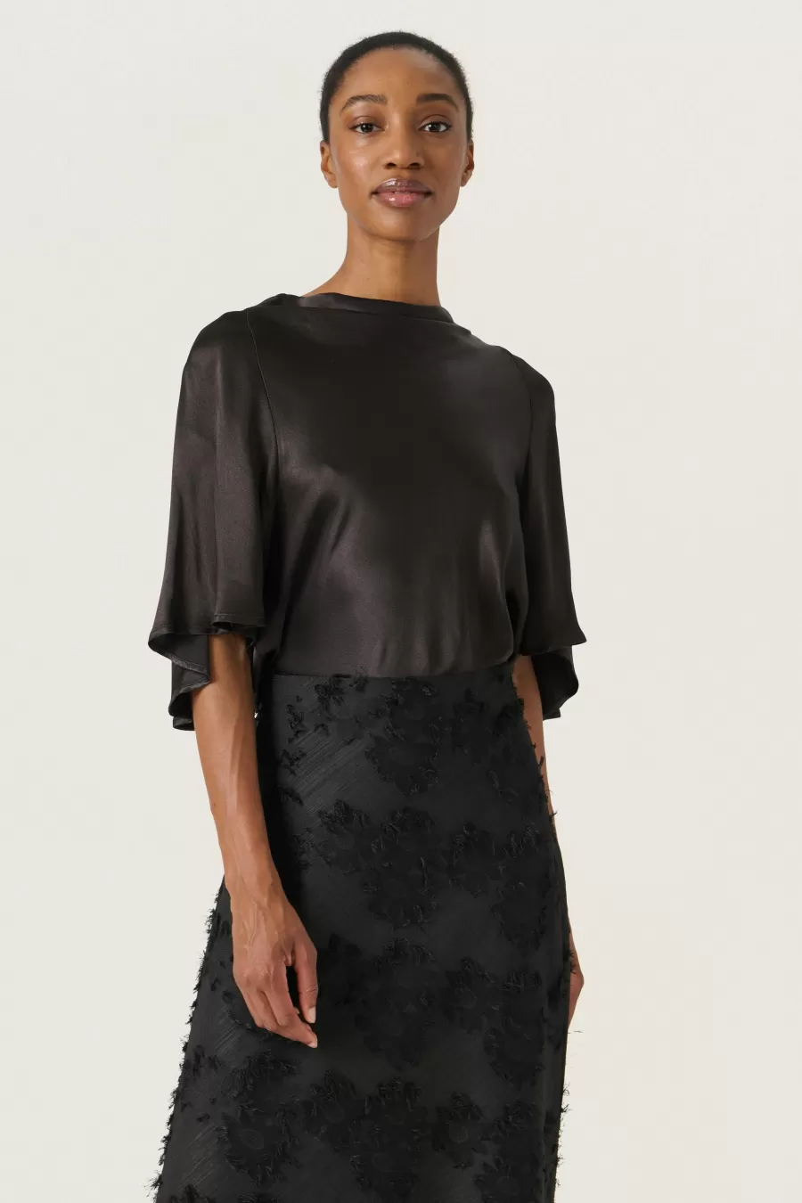 Soaked in Luxury SLMilu Blouse | Holiday Bliss | Occasionwear