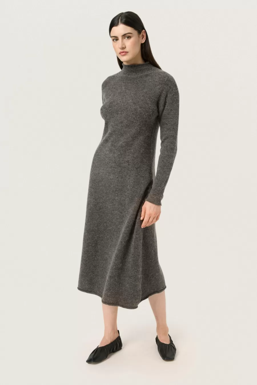 Soaked in Luxury SLMiya Dress | Holiday Bliss | Wool Edit