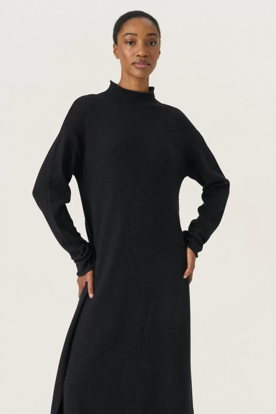 Soaked in Luxury SLMiya Dress | Holiday Bliss | Wool Edit