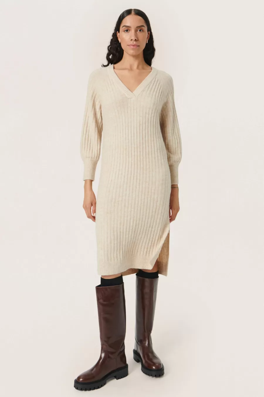 Soaked in Luxury SLRakel Dress | Wool Edit | Dresses