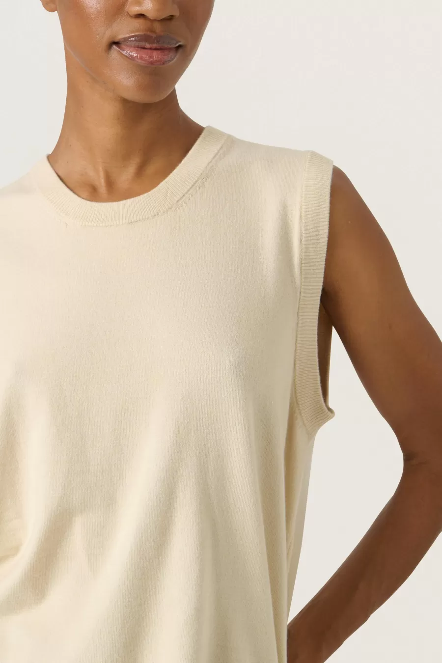 Soaked in Luxury SLSina Waistcoat | Online Exclusive | Knitwear