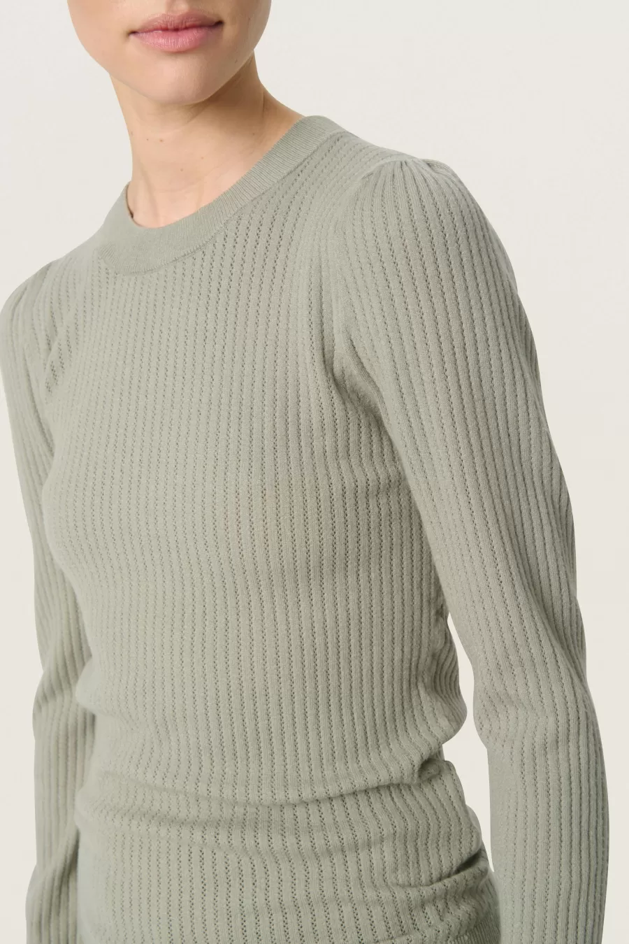 Soaked in Luxury SLSpina Pullover | Knitwear
