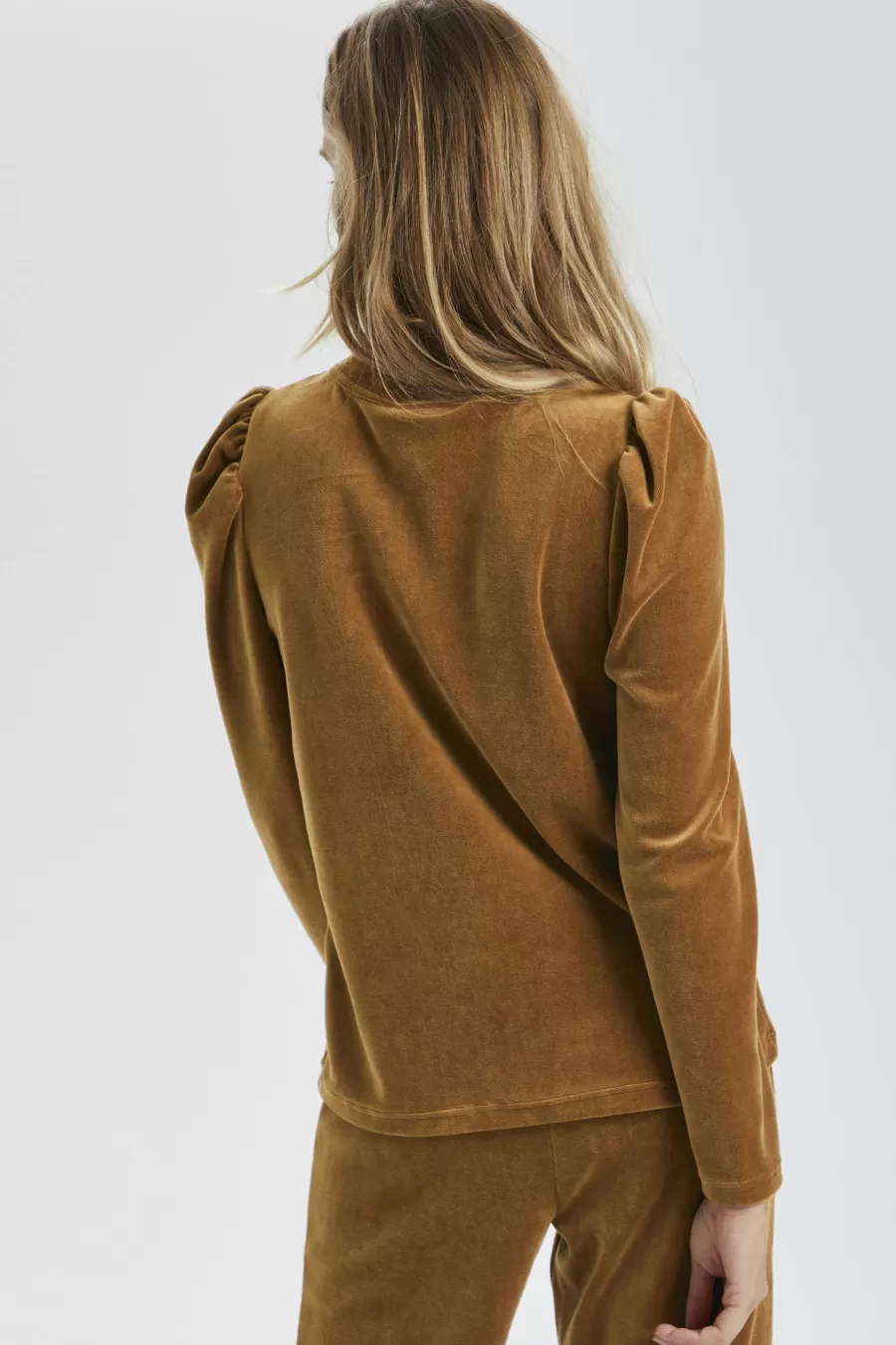 Soaked in Luxury SLVelvetina Blouse | T-shirts & Tops