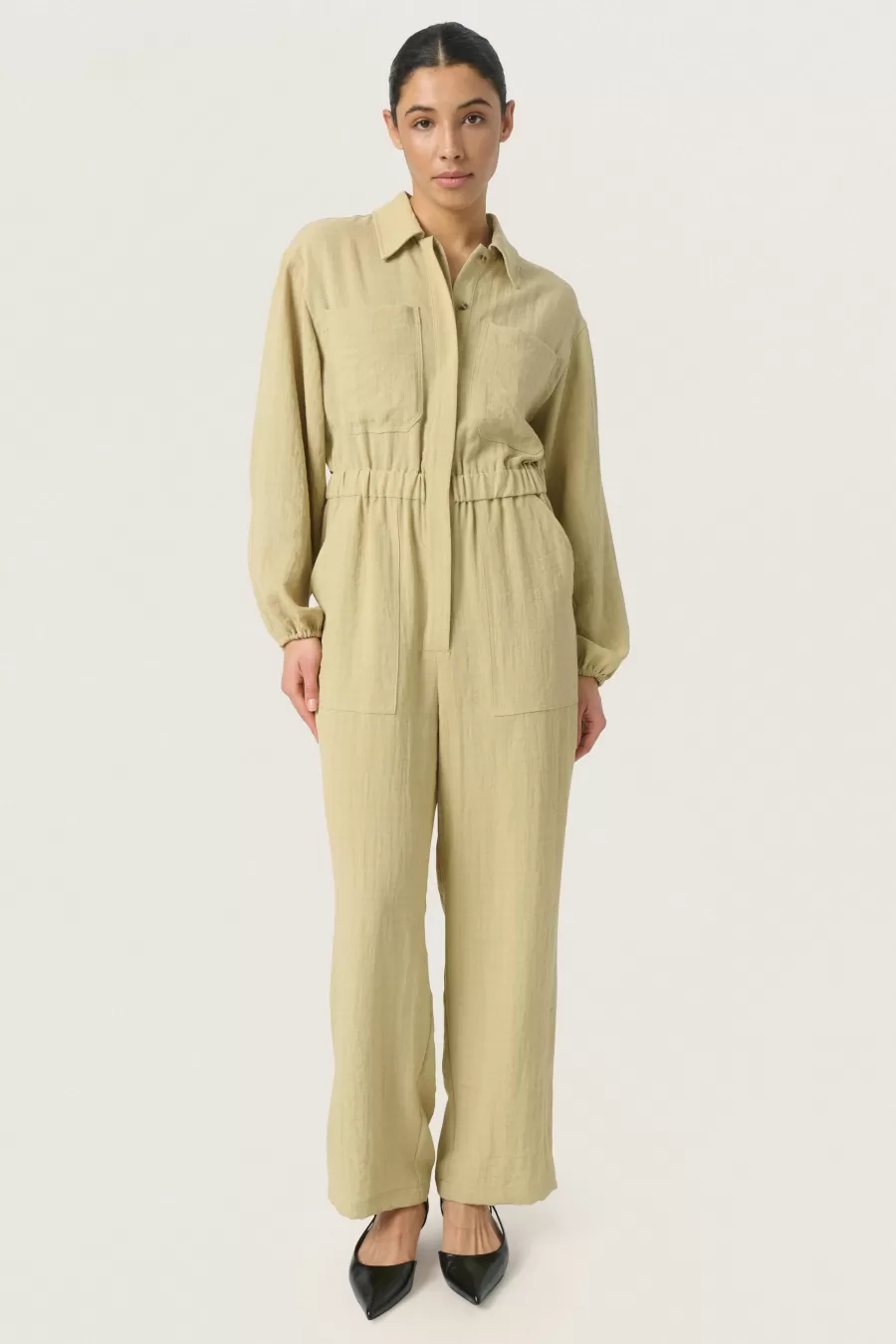 Soaked in Luxury SLViggie Jumpsuit | Pants