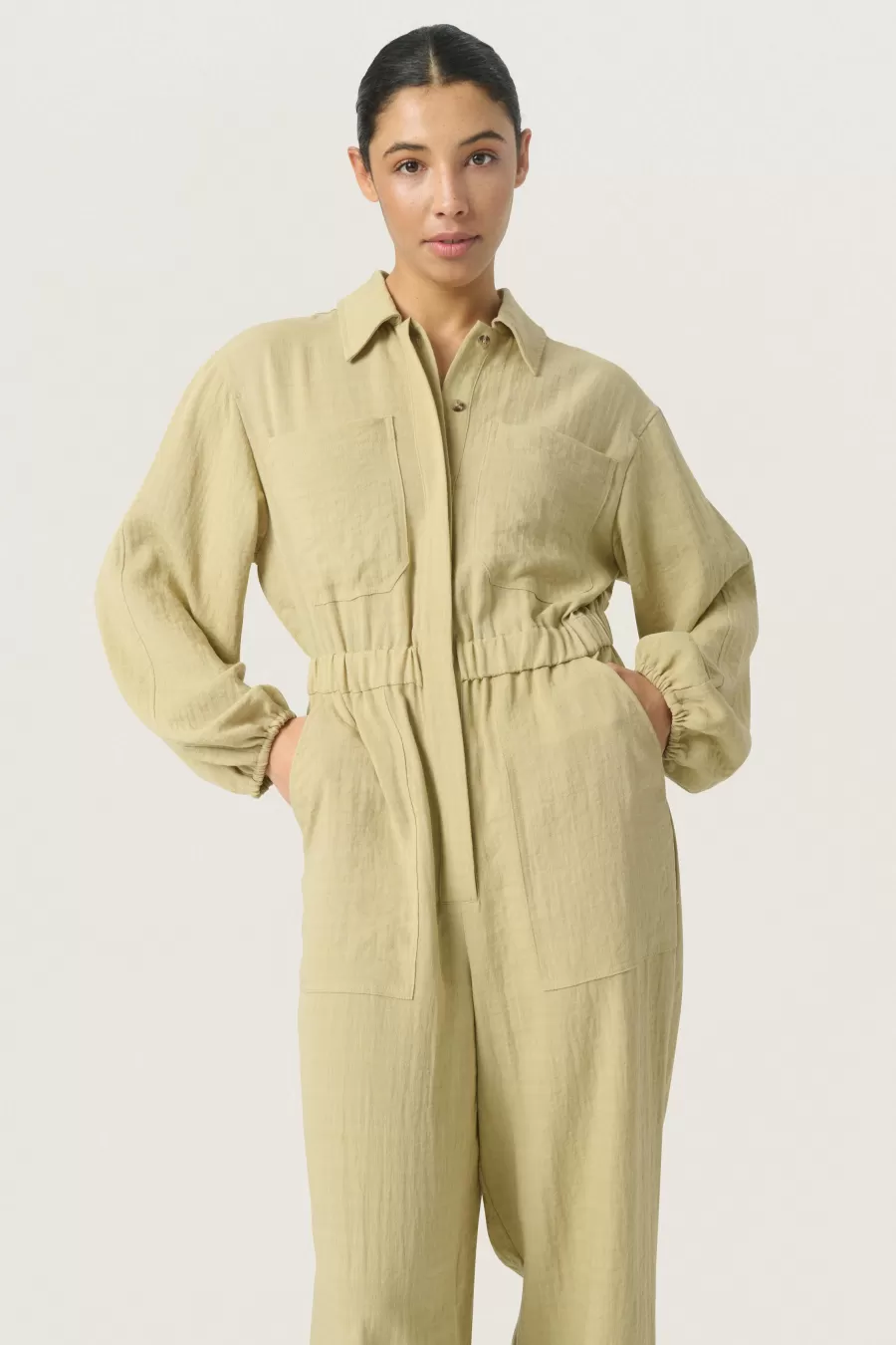 Soaked in Luxury SLViggie Jumpsuit | Pants